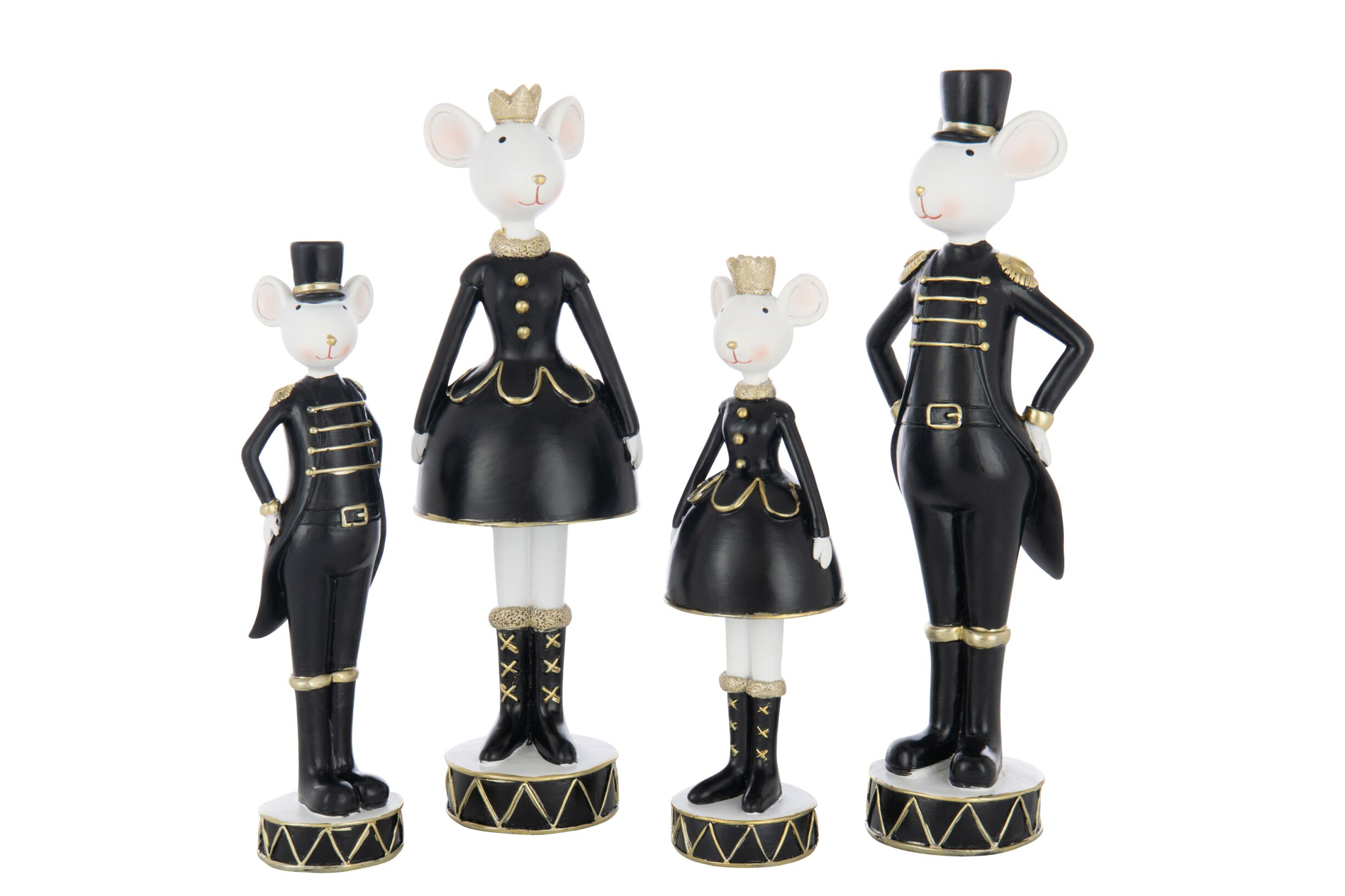 Decoratie Lasona Polyresin Meerkleurig - Set van 2