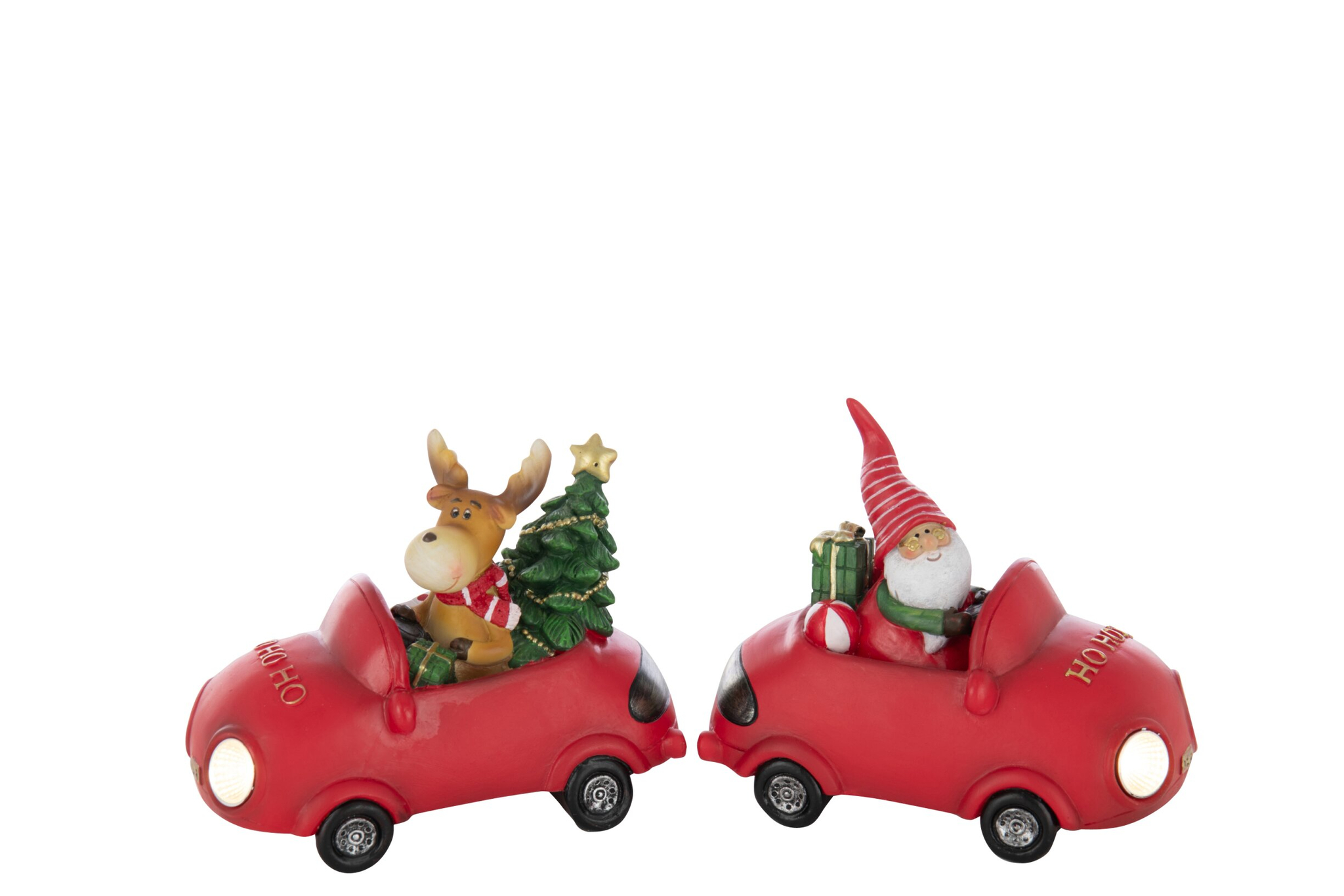 Decoratiefiguur Vaakura Polyresin Meerkleurig - Set van 2