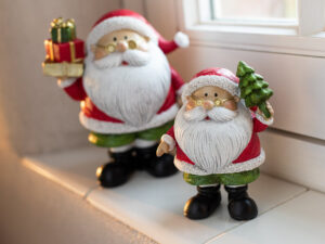 Kunstboom Loka Polyresin Meerkleurig H12 cm - Set van 2