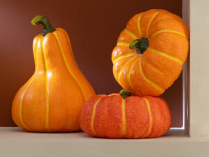 Decoratiefruit Sibenik Oranje H40 cm