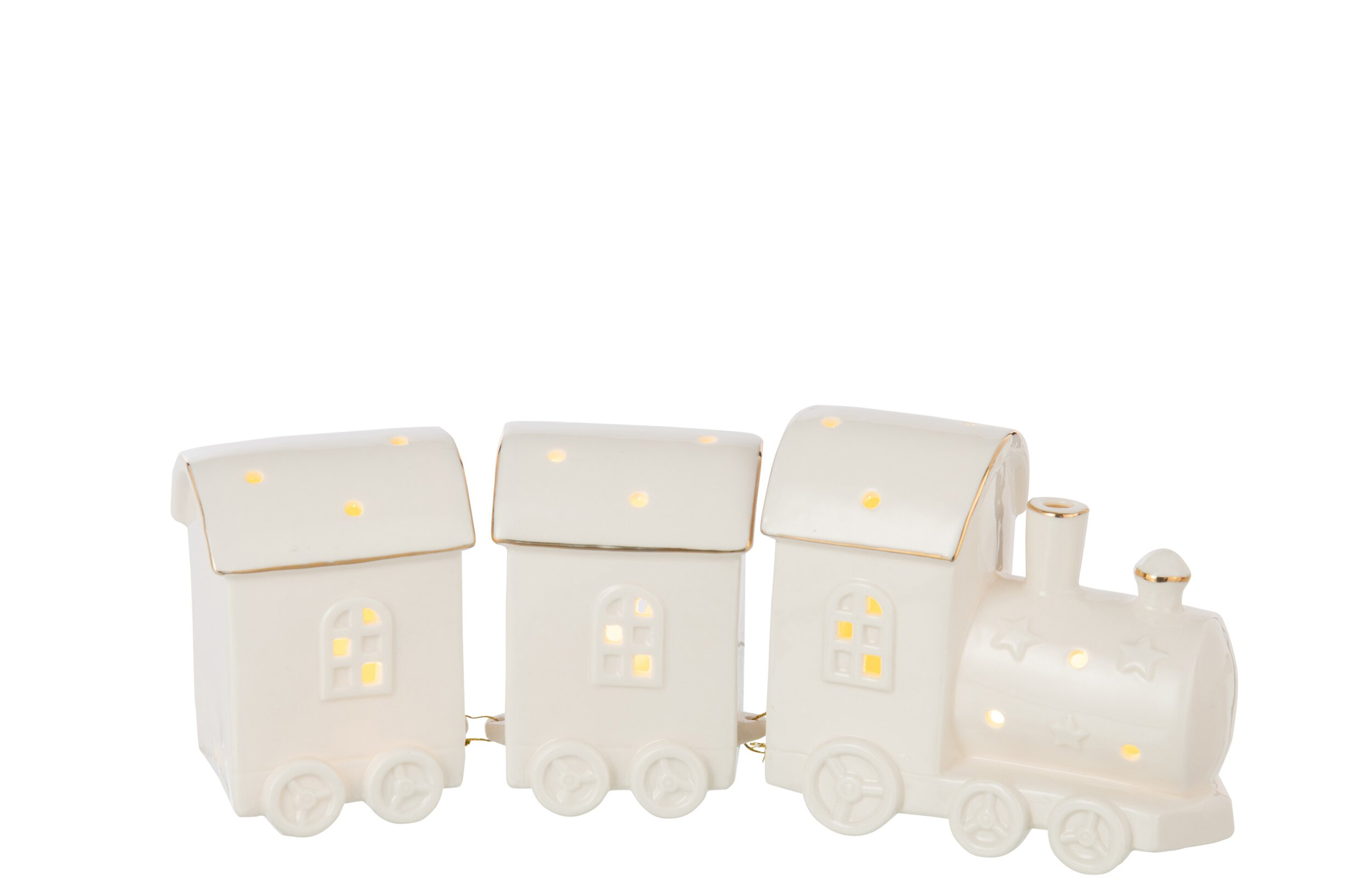 Woonaccessoire Stosy Klei Wit
