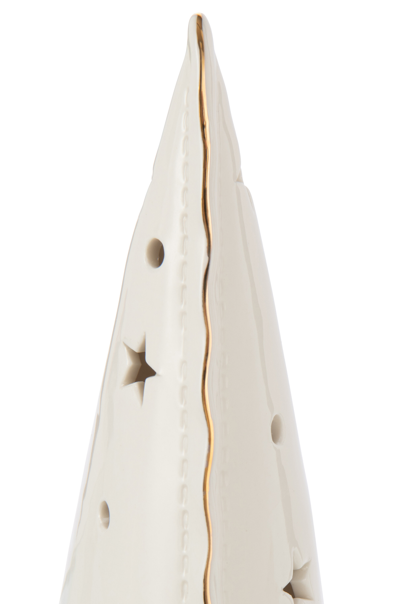 Kerstboom Feeboro Klei Wit H26,5 cm - Set van 3 - Afbeelding 4