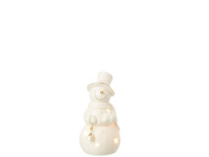 Decoratiefiguur Bariloche Porselein Beige H12 cm
