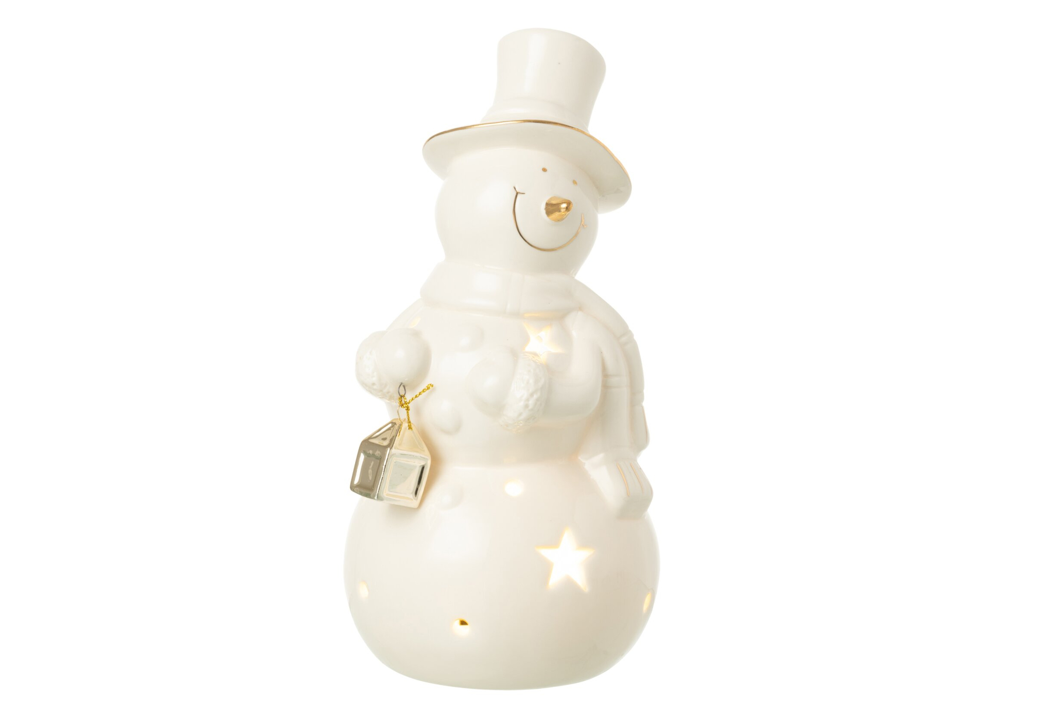 Decoratiefiguur Slaamonte Porselein Beige H21,5 cm - Afbeelding 2