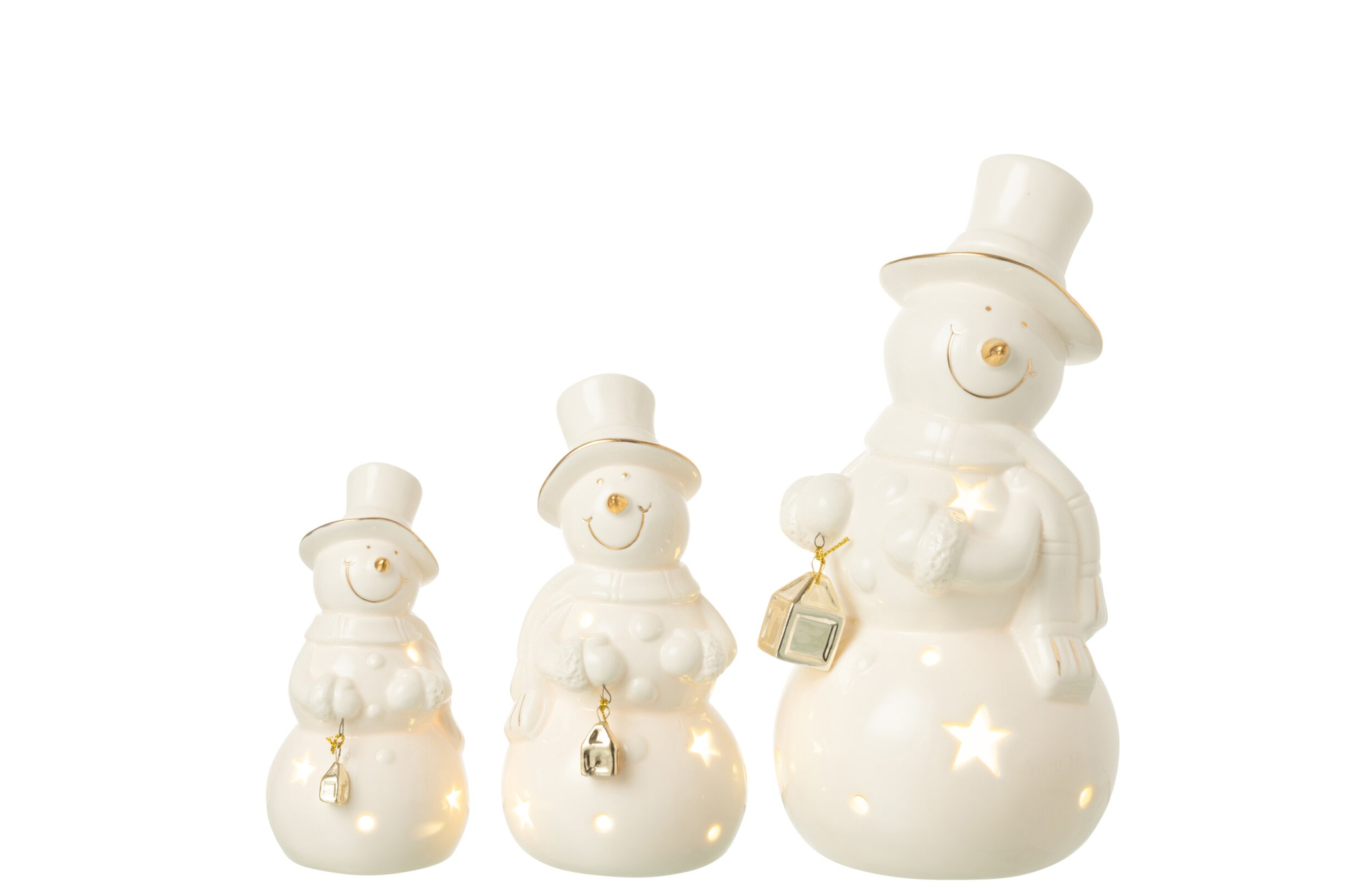 Decoratiefiguur Slaamonte Porselein Beige H21,5 cm - Afbeelding 6