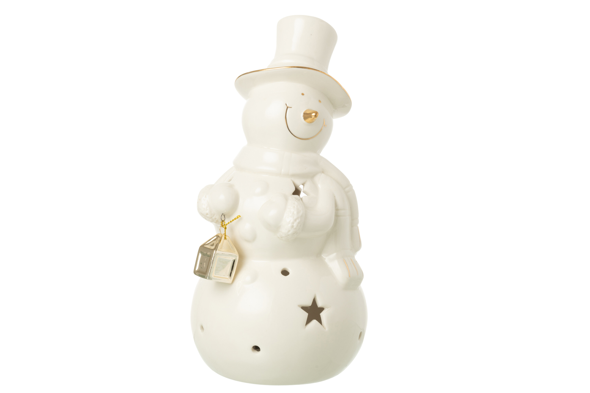 Decoratiefiguur Slaamonte Porselein Beige H21,5 cm - Afbeelding 8
