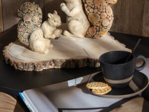 Decoratiefiguur Sliemmil Gips Naturel H15 cm