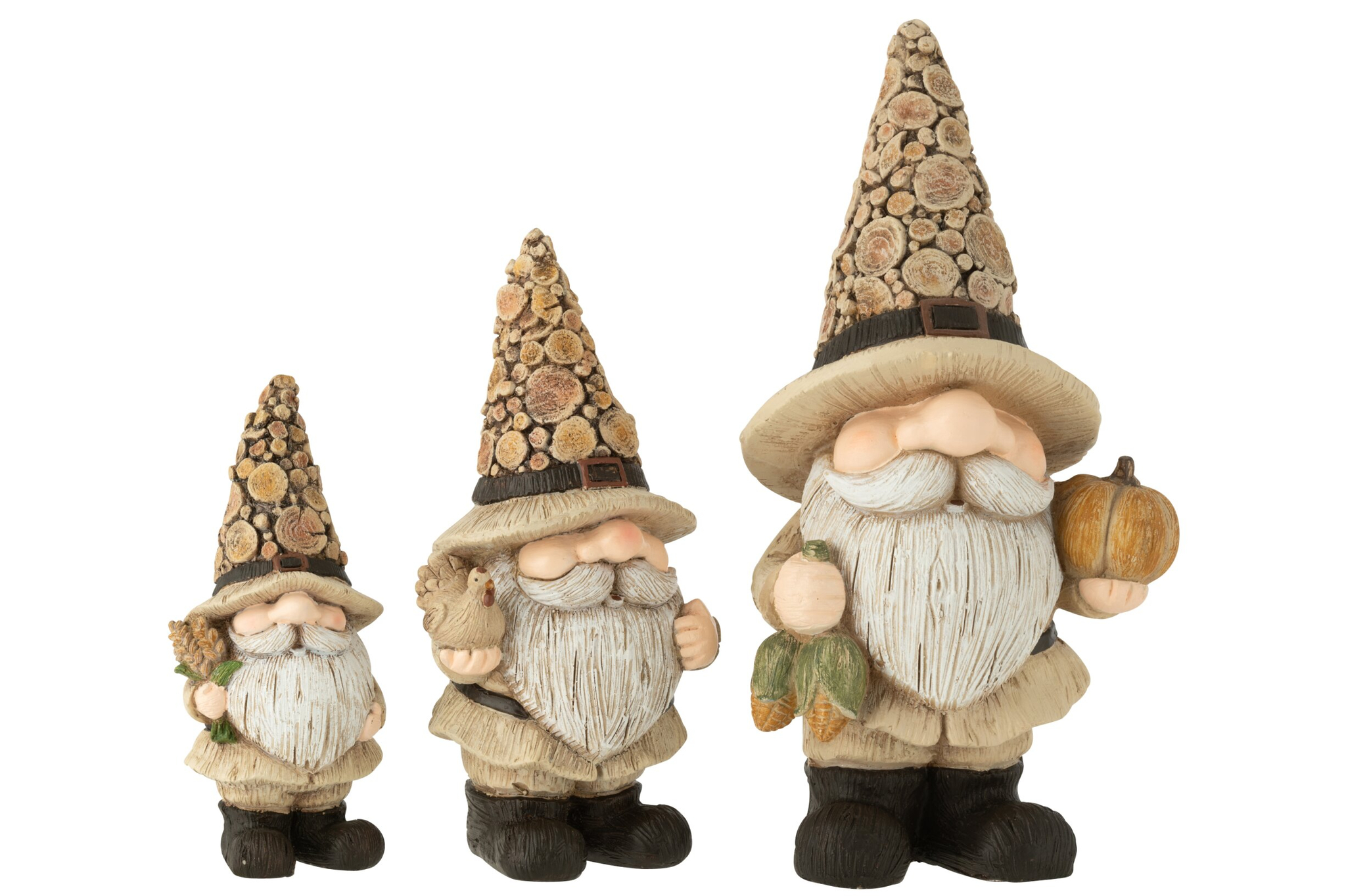 Decoratiefiguur Punar Polyresin Naturel H40,5 cm - Afbeelding 2