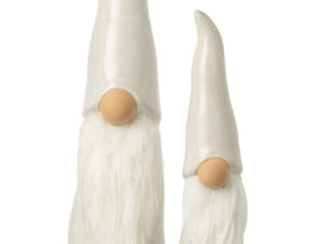 Decoratiefiguur Boskesta Porselein Grijs H40 cm