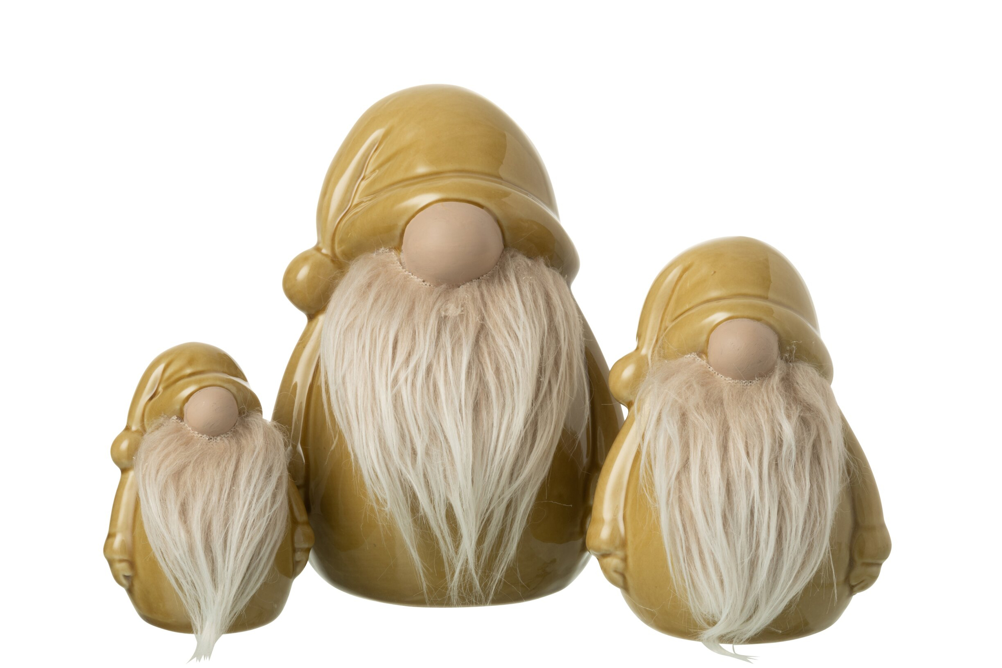Decoratiefiguur Norg Porselein Groen H19 cm