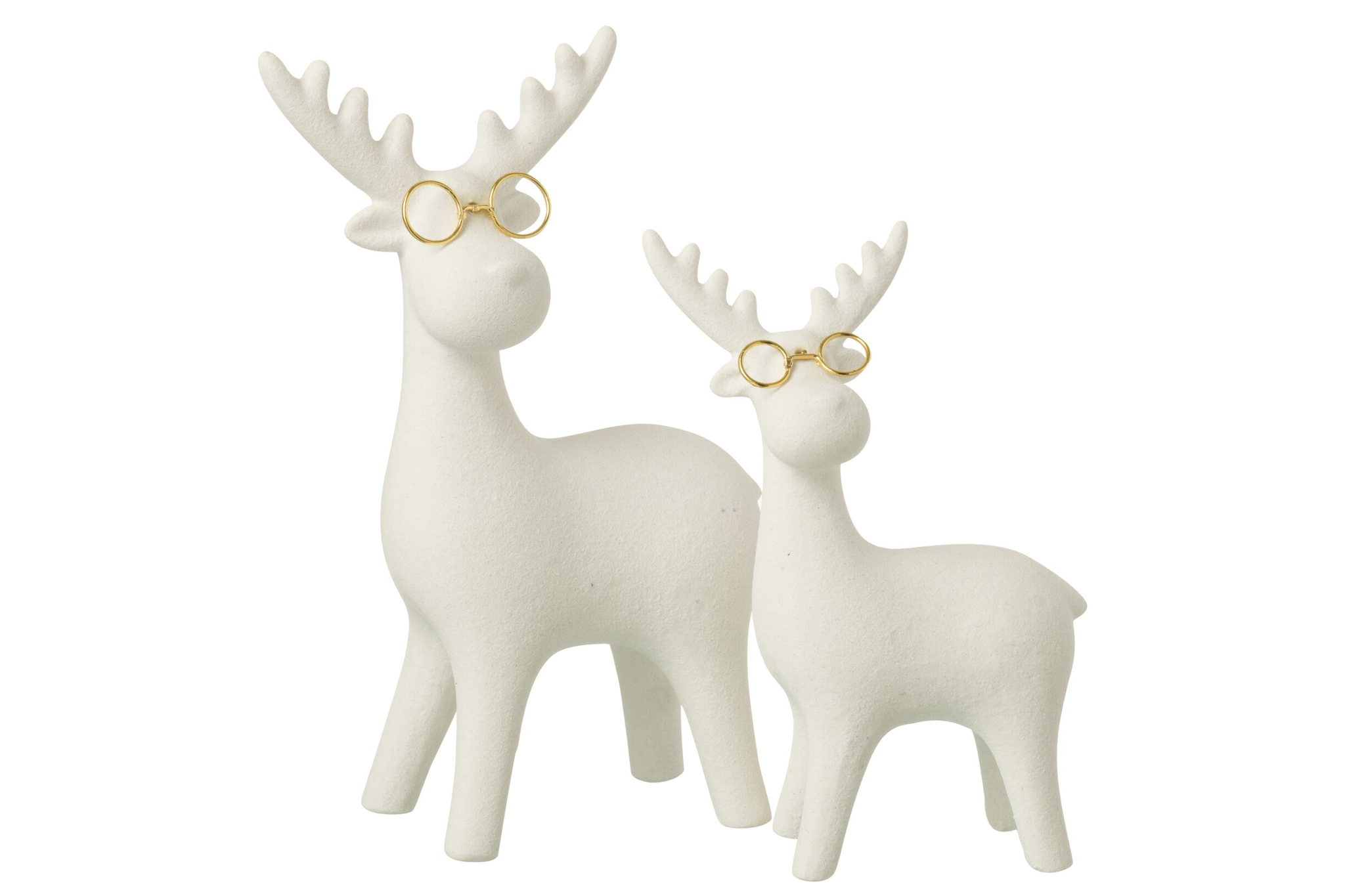 Decoratiefiguur Poossan Porselein Wit H25,5 cm