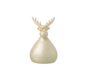 Decoratiefiguur Fesum Porselein Goud H17 cm