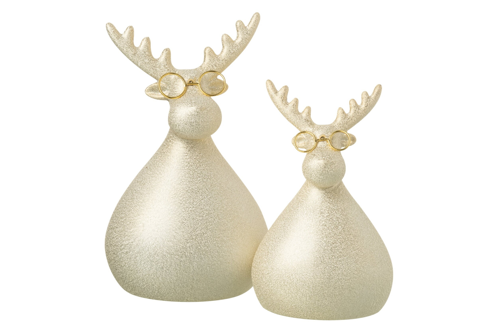Decoratiefiguur Zollio Porselein Goud H21 cm