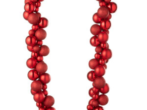 Kerstballen Puras Kunststof Rood