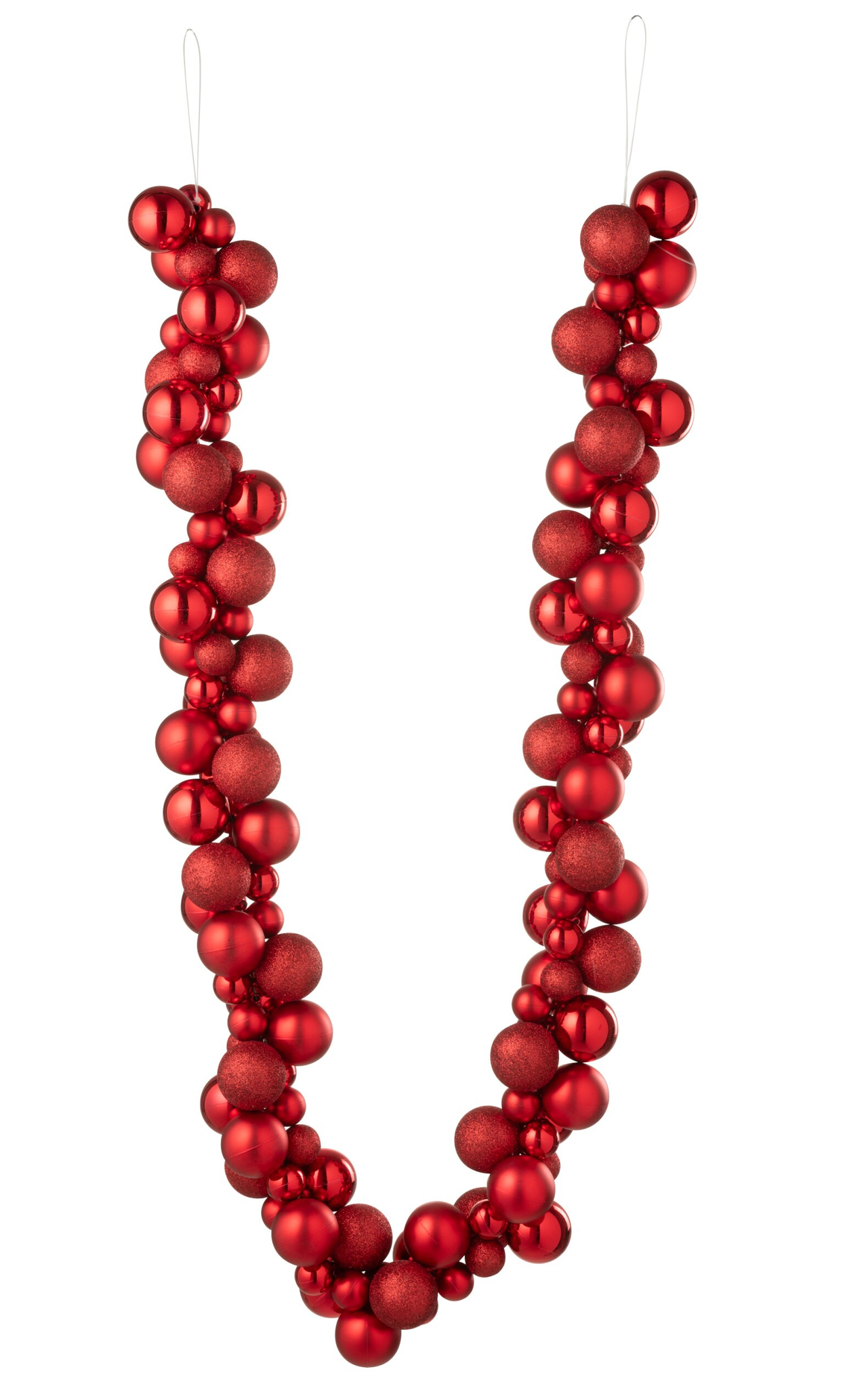 Kerstballen Puras Kunststof Rood