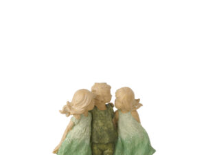 Beeld Beitane Polyresin Groen H16,5 cm