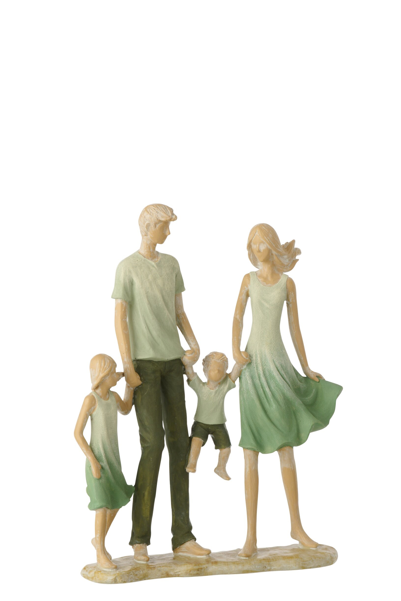 Beeld Zirdas Polyresin Groen H25 cm - Afbeelding 2