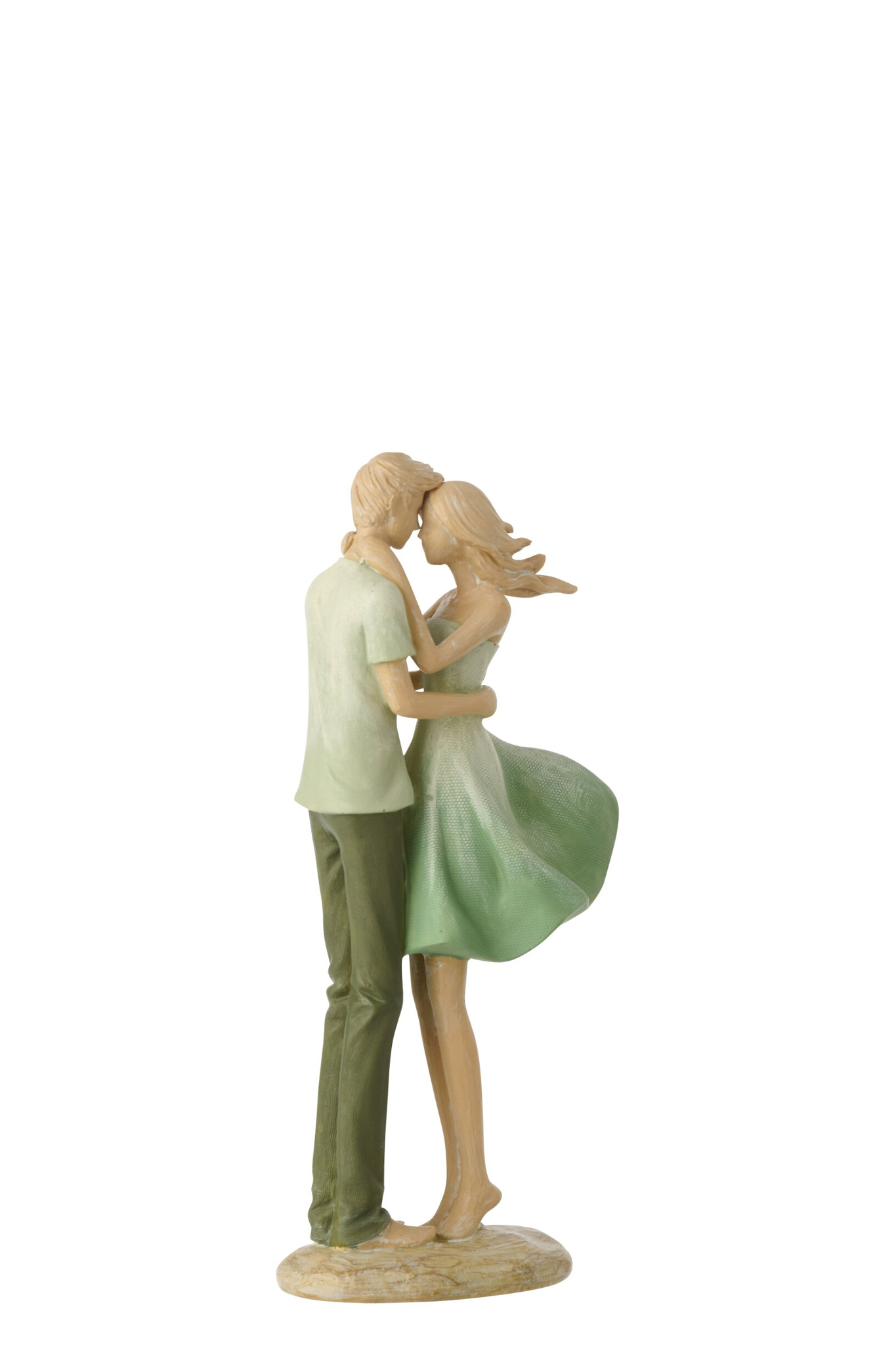 Beeld Wismar Polyresin Groen H25 cm