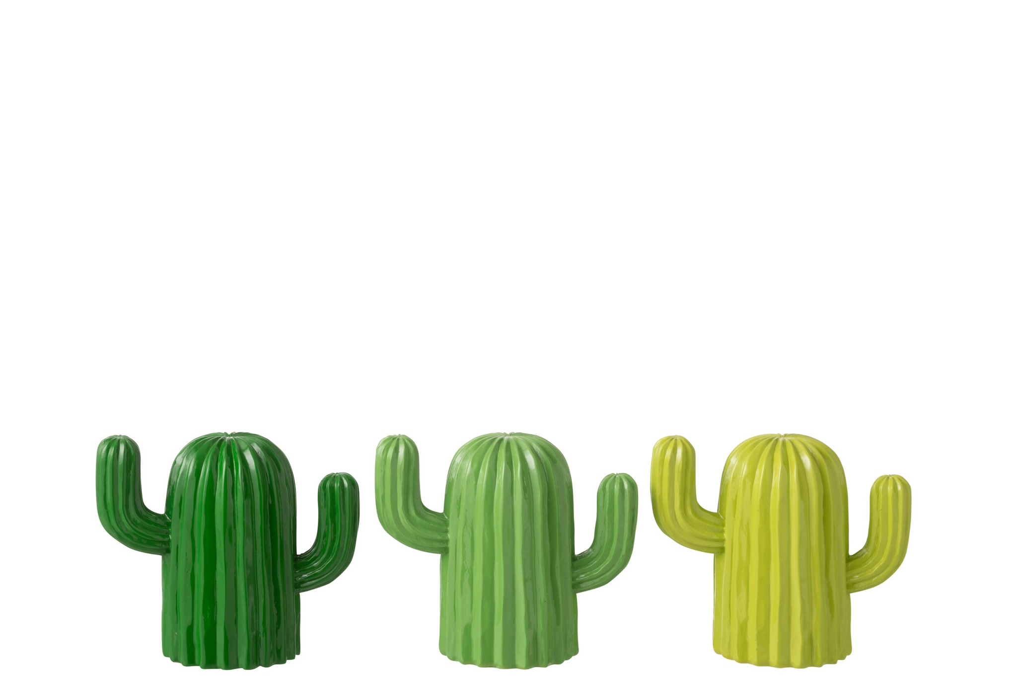 Kunstbloem Greentira Polyresin Groen - Set van 3 - Afbeelding 2