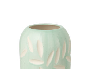 Vaas Daaven Porselein Blauw H20 cm