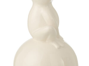 Decoratiefiguur Klilvaro Porselein Wit H34 cm