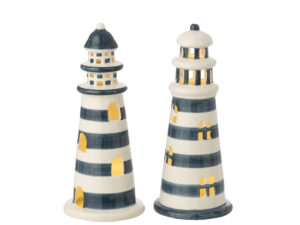 Woonaccessoire Trusse Porselein Wit - Set van 2