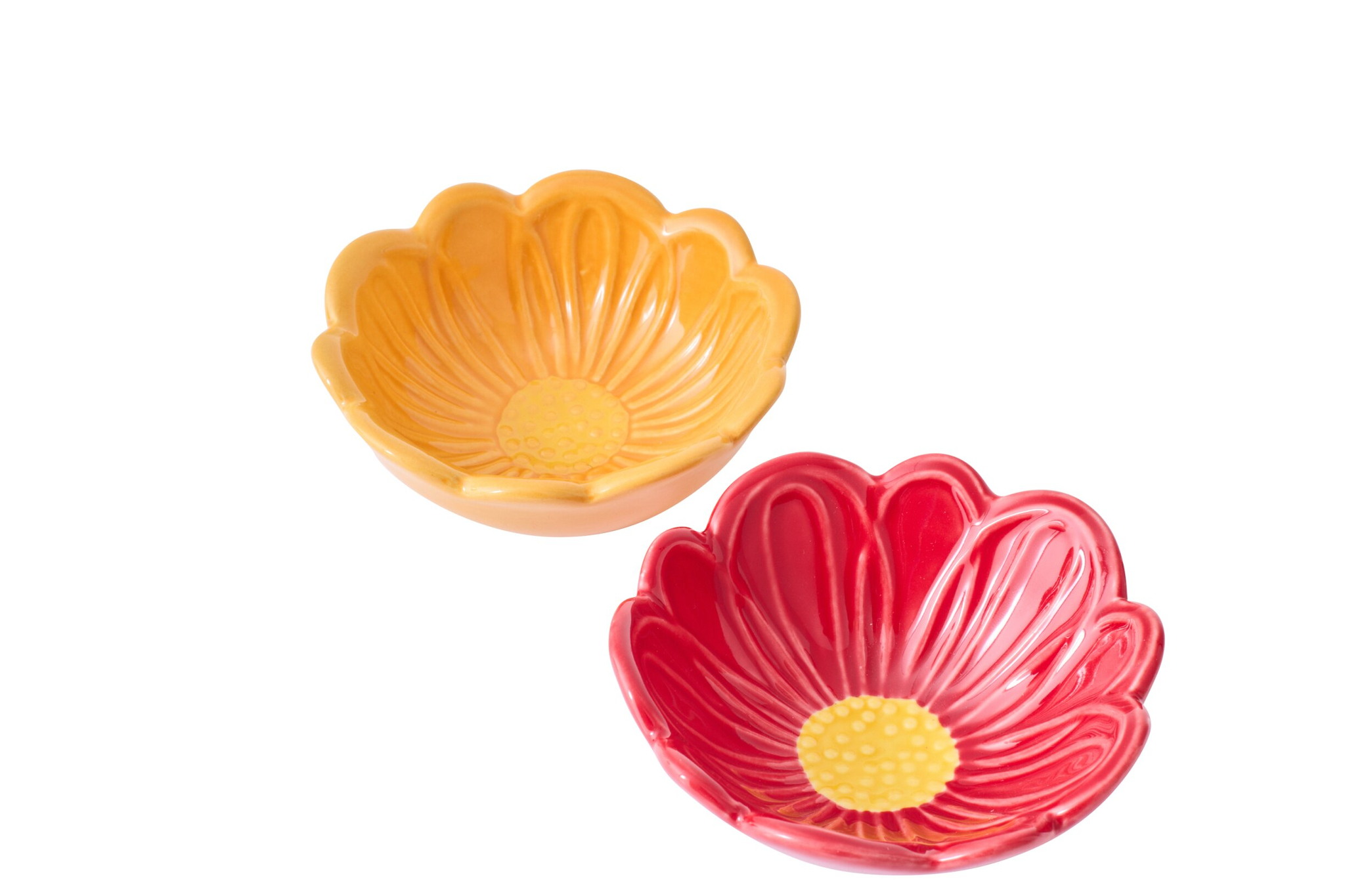 Kom Mooltea Porselein Meerkleurig - Set van 2