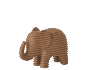 Decoratiefiguur Kessan Polyresin Bruin H10,5 cm