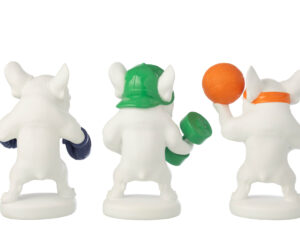 Woonaccessoire Randesta Polyresin Meerkleurig - Set van 3