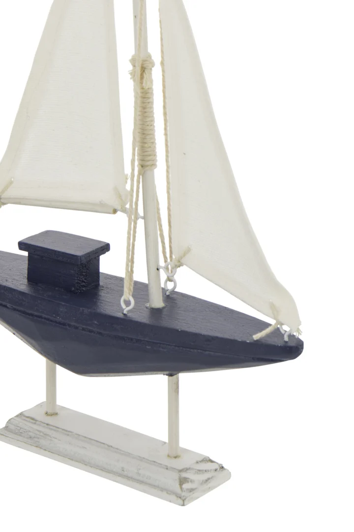 Modelschip Ceirdund Hout Blauw - Afbeelding 2