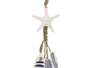 Decoratiefiguur Reeskino MDF Blauw H86 cm