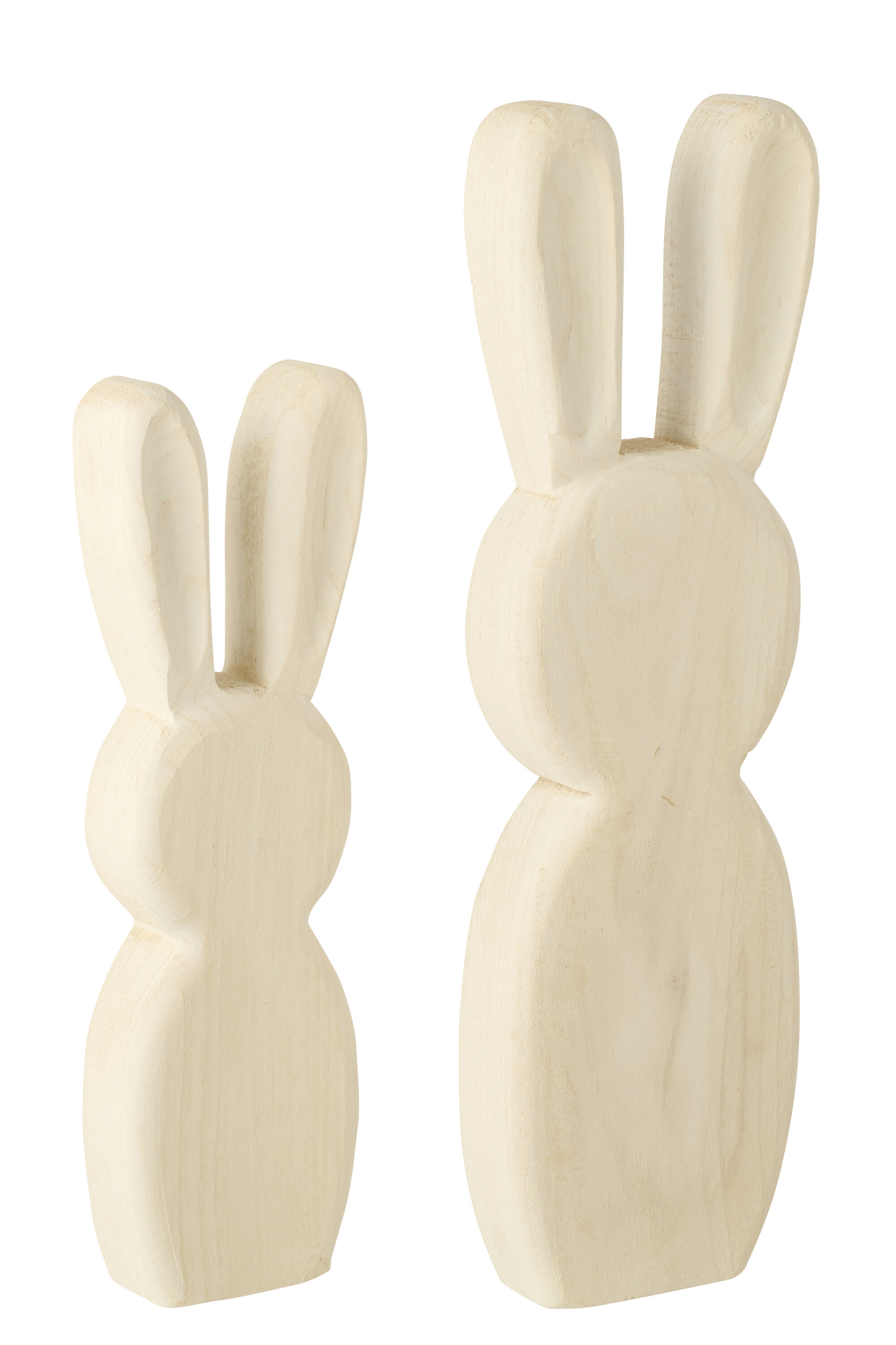 Decoratiefiguur Klaril Hout Wit H50 cm