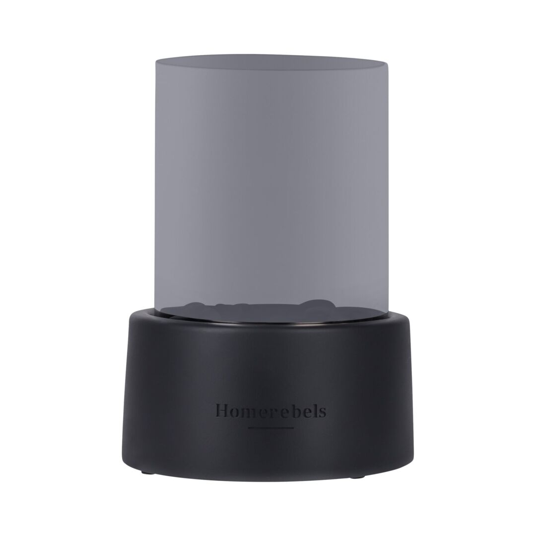 Windlicht Musser Glas Zwart H27 cm - Afbeelding 7