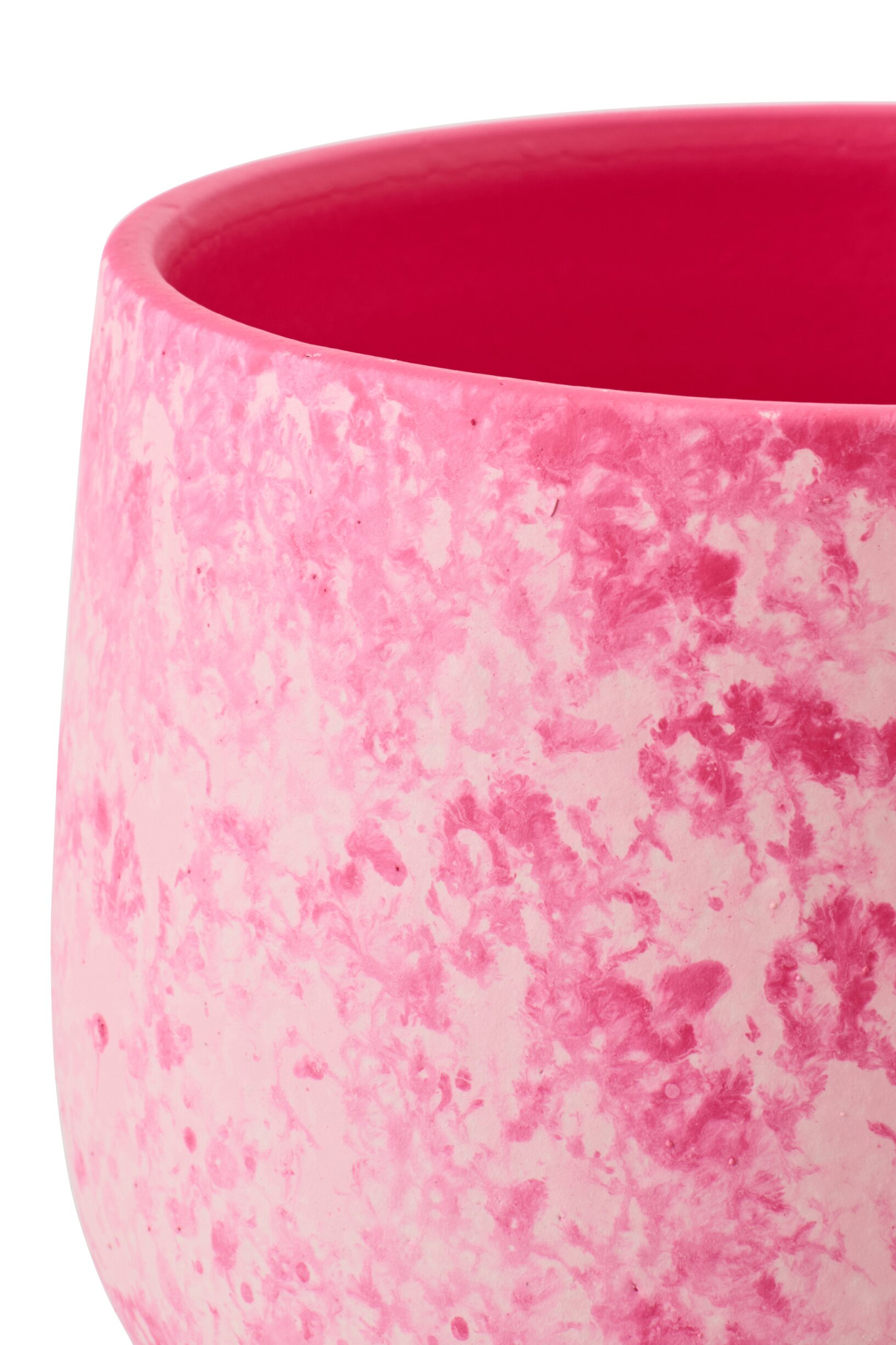 Bloempot Montella Keramiek Roze H14 cm