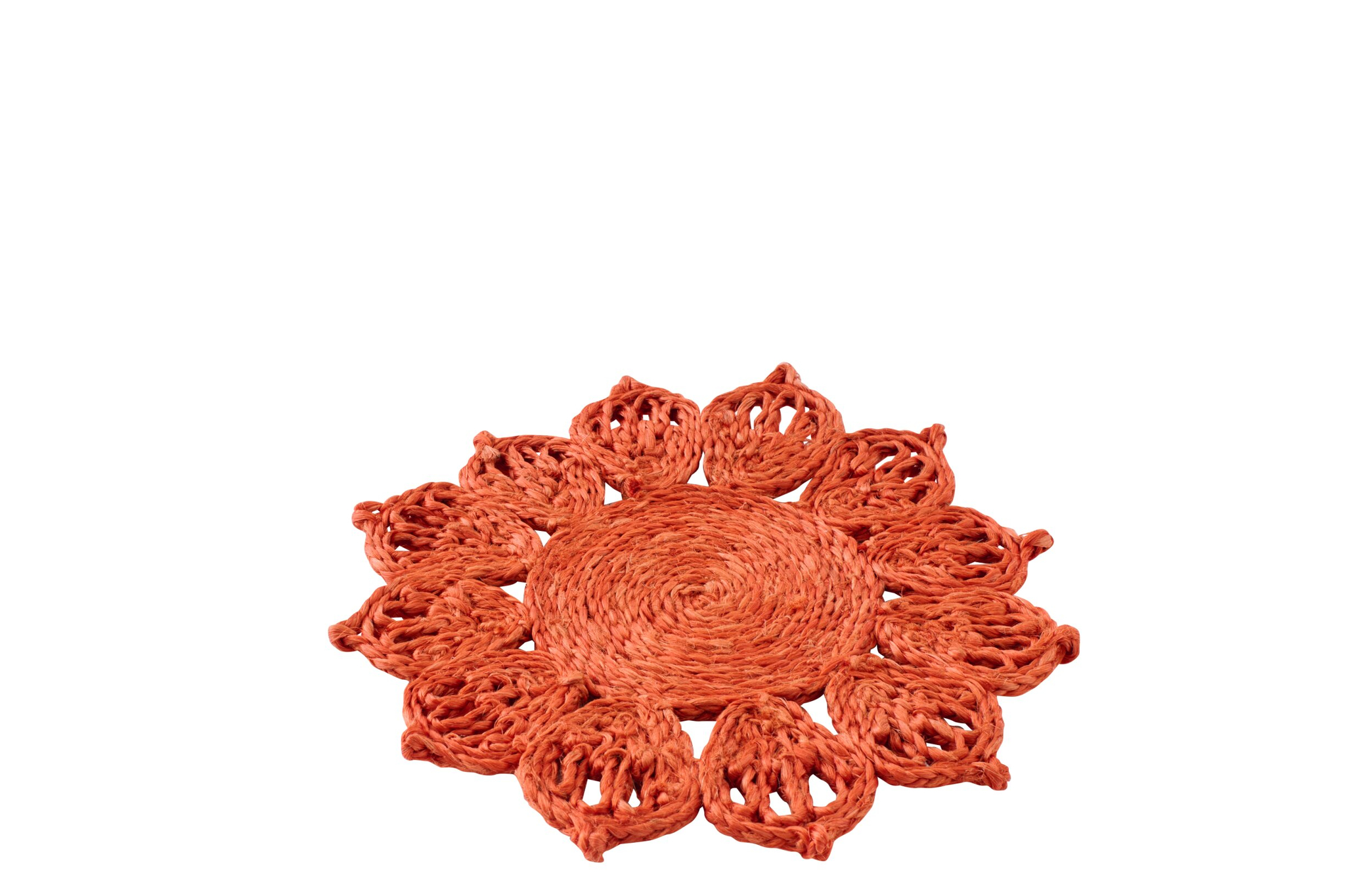 Kunstbloem Nuron Jute Oranje
