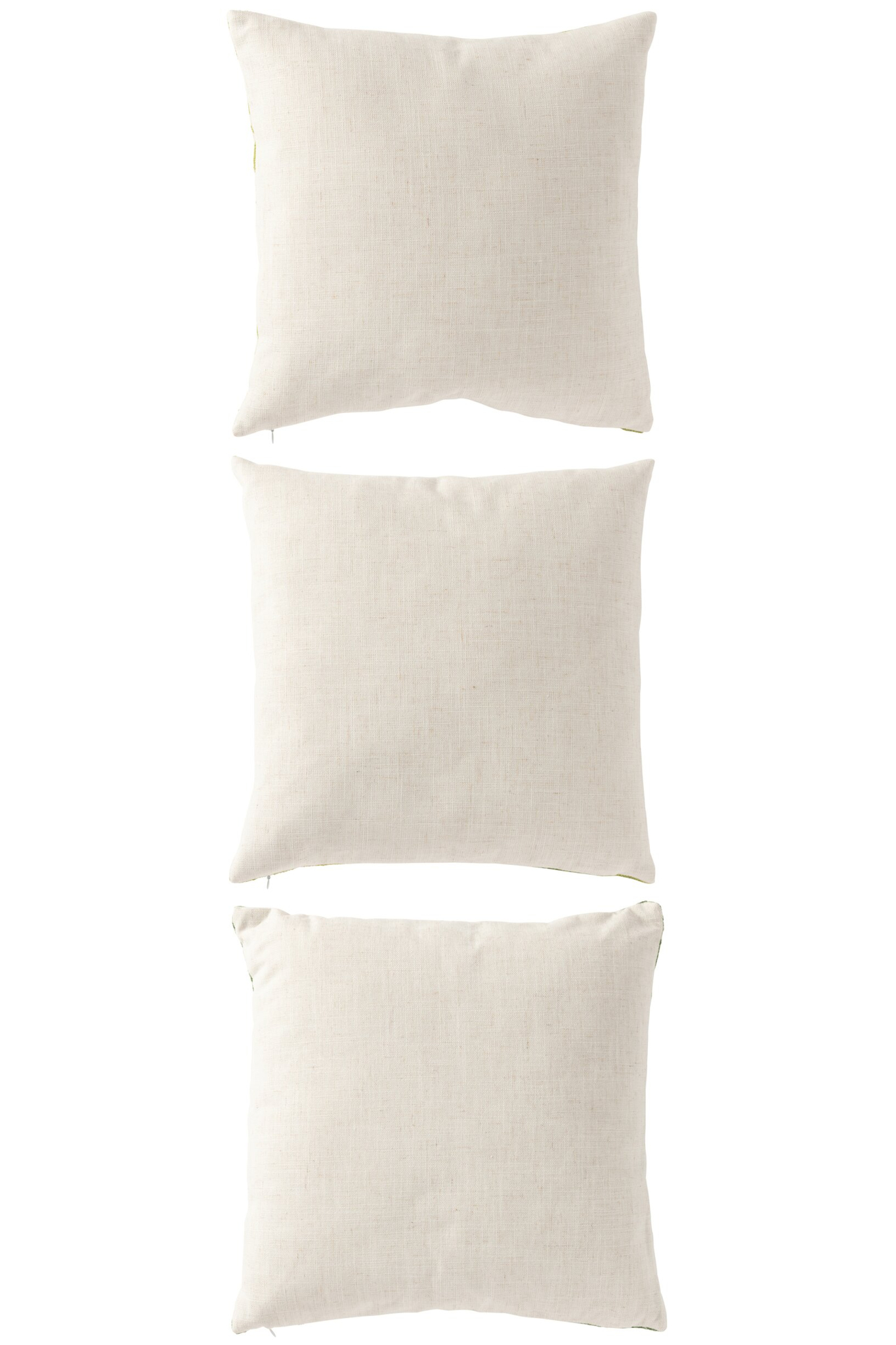 Kussen Seiland Groen 45x45 cm - Set van 3