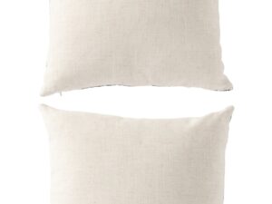 Kussen Stulvor Blauw 45x45 cm - Set van 2