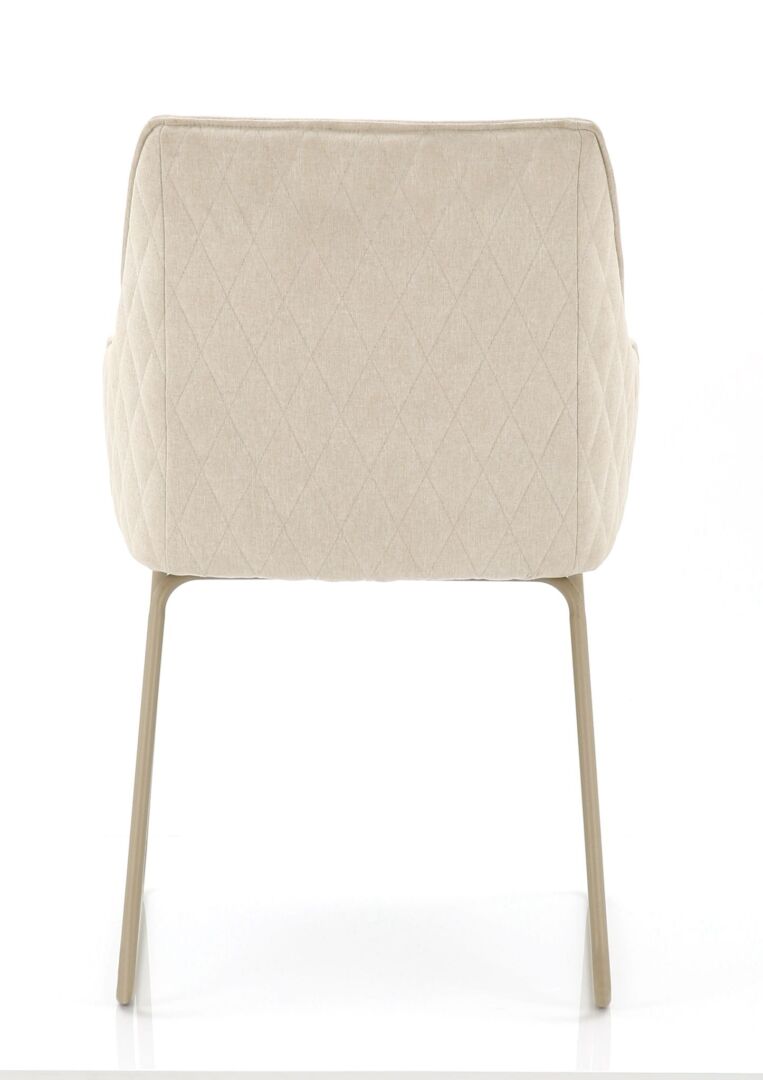 Eetkamerstoel Steenine Linnen Beige - Afbeelding 7