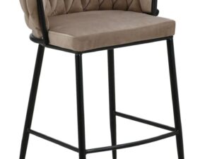 Barkruk Flaaltea Velvet Beige