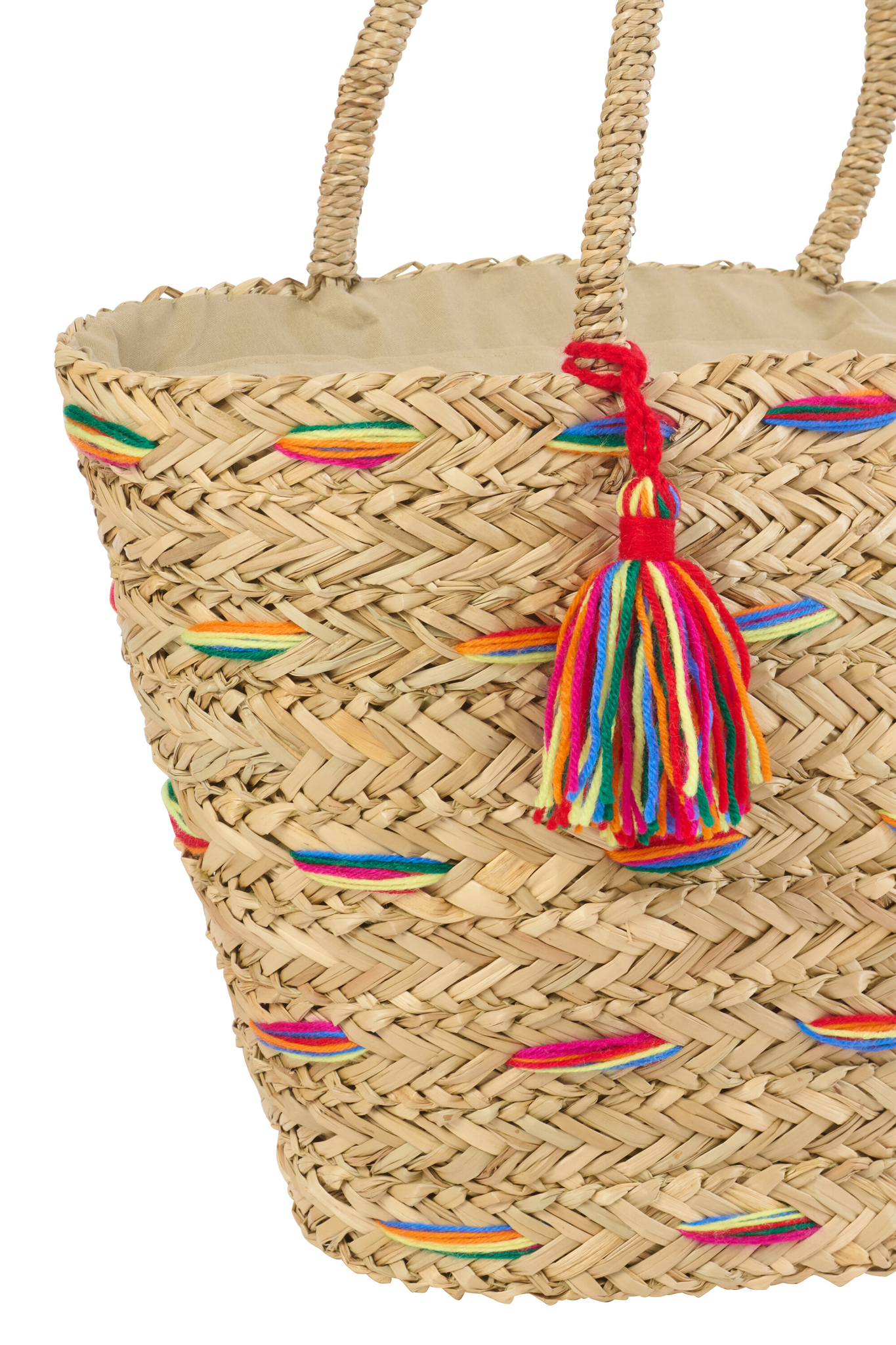Woonaccessoire Flaasis Zeegras Meerkleurig - Set van 2 - Afbeelding 2