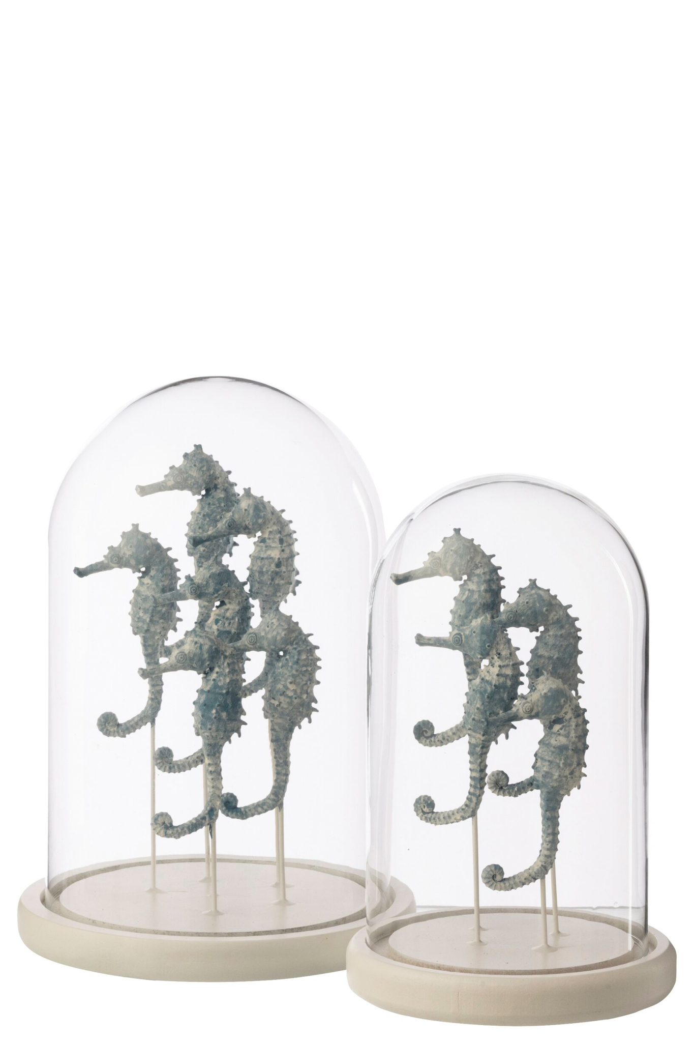 Decoratie Skooris Glas Blauw