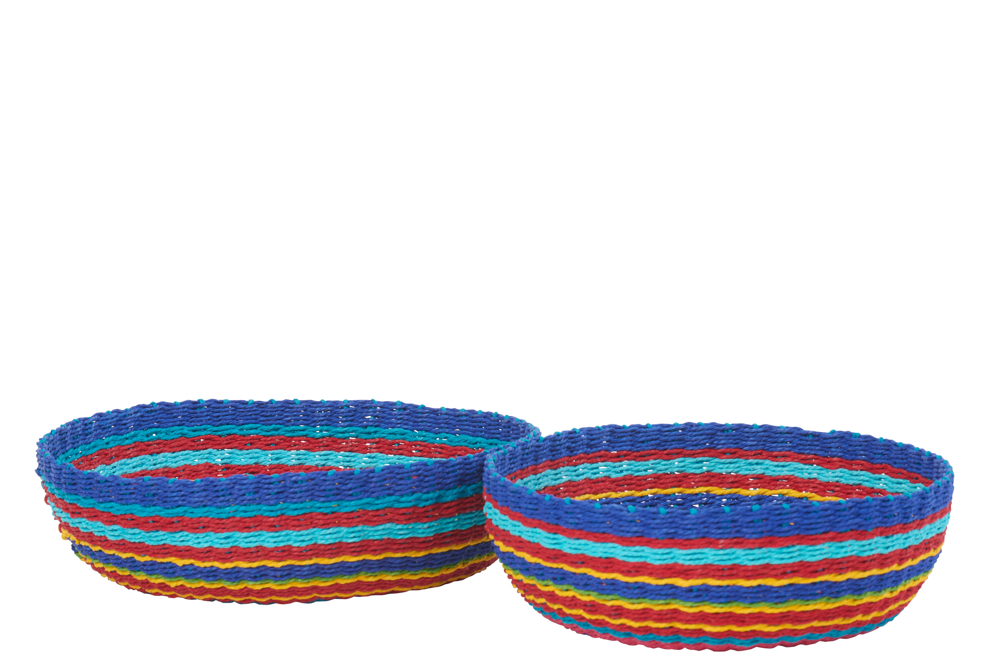 Kom Flesi Papier Meerkleurig - Set van 2 - Afbeelding 2
