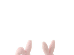 Decoratiefiguur Murand Polyester Roze H23 cm - Set van 2