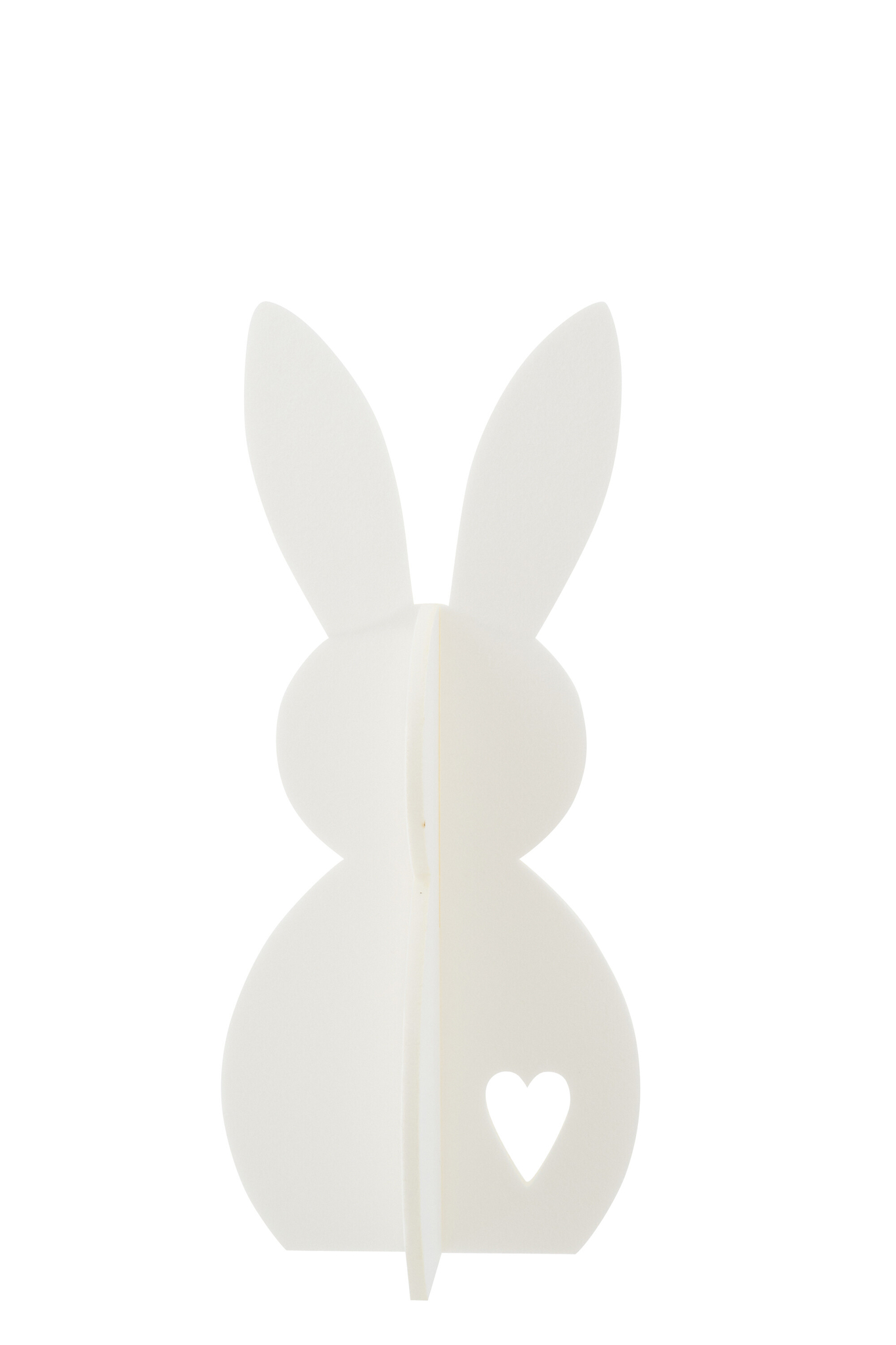 Decoratiefiguur Raalel Vilt Wit H48 cm - Afbeelding 2