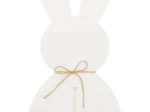 Decoratiefiguur Treintoro Vilt Wit H60 cm