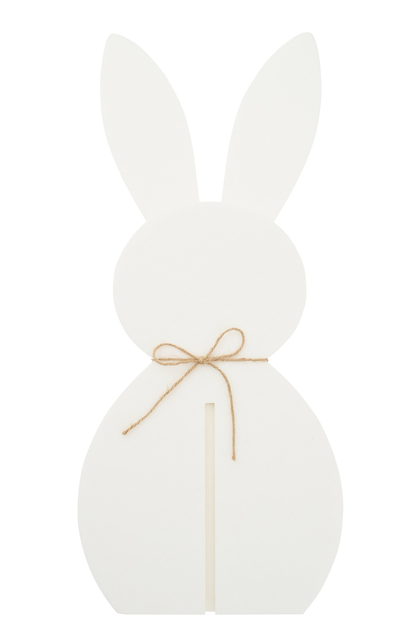 Decoratiefiguur Treintoro Vilt Wit H60 cm