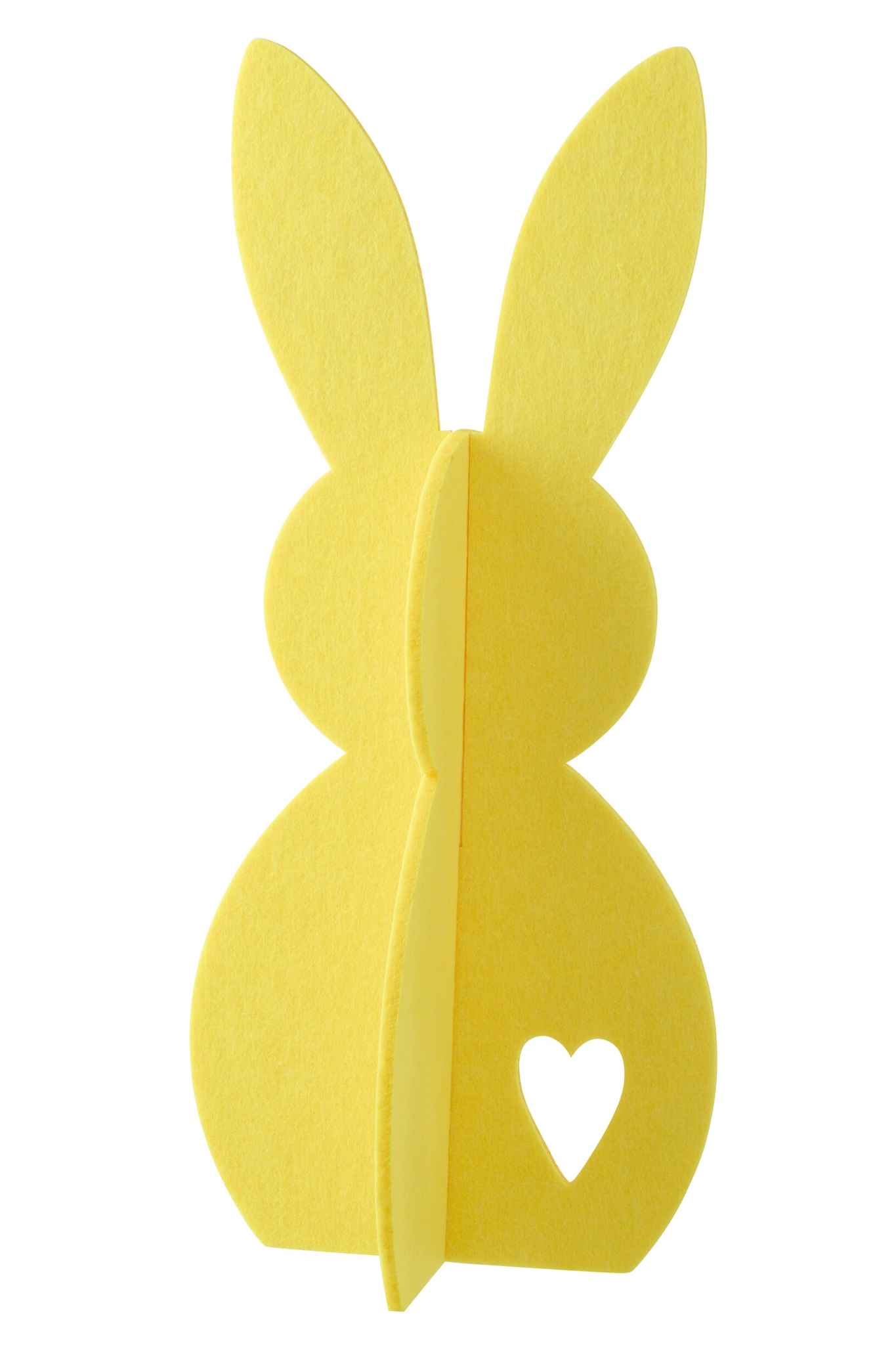 Decoratiefiguur Fleesson Vilt Geel H60 cm - Afbeelding 2
