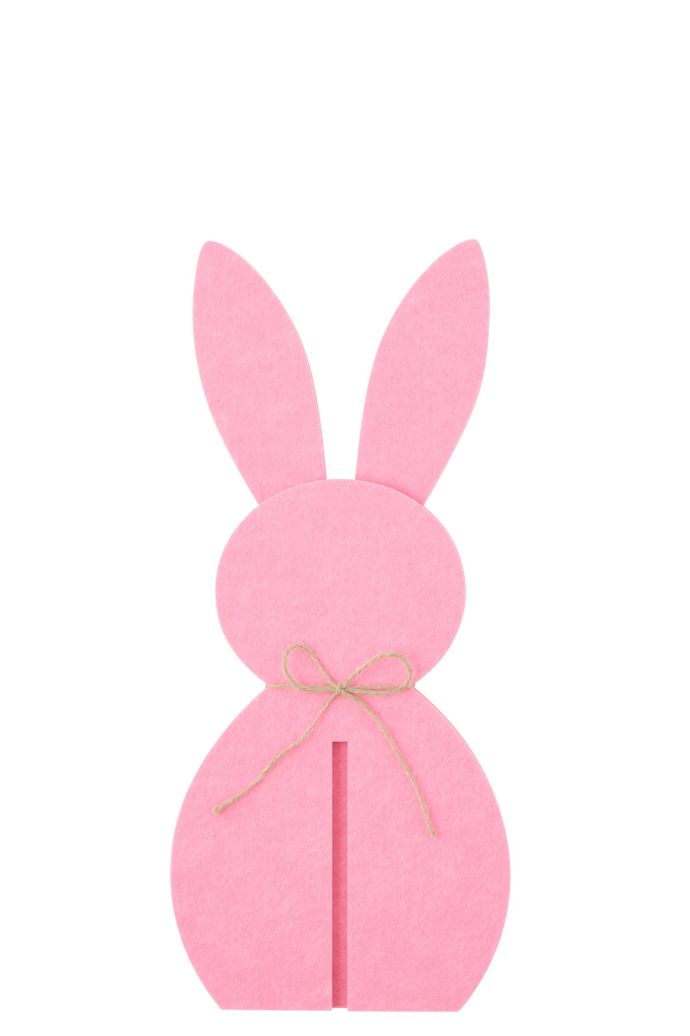 Decoratiefiguur Graundak Vilt Roze H48 cm