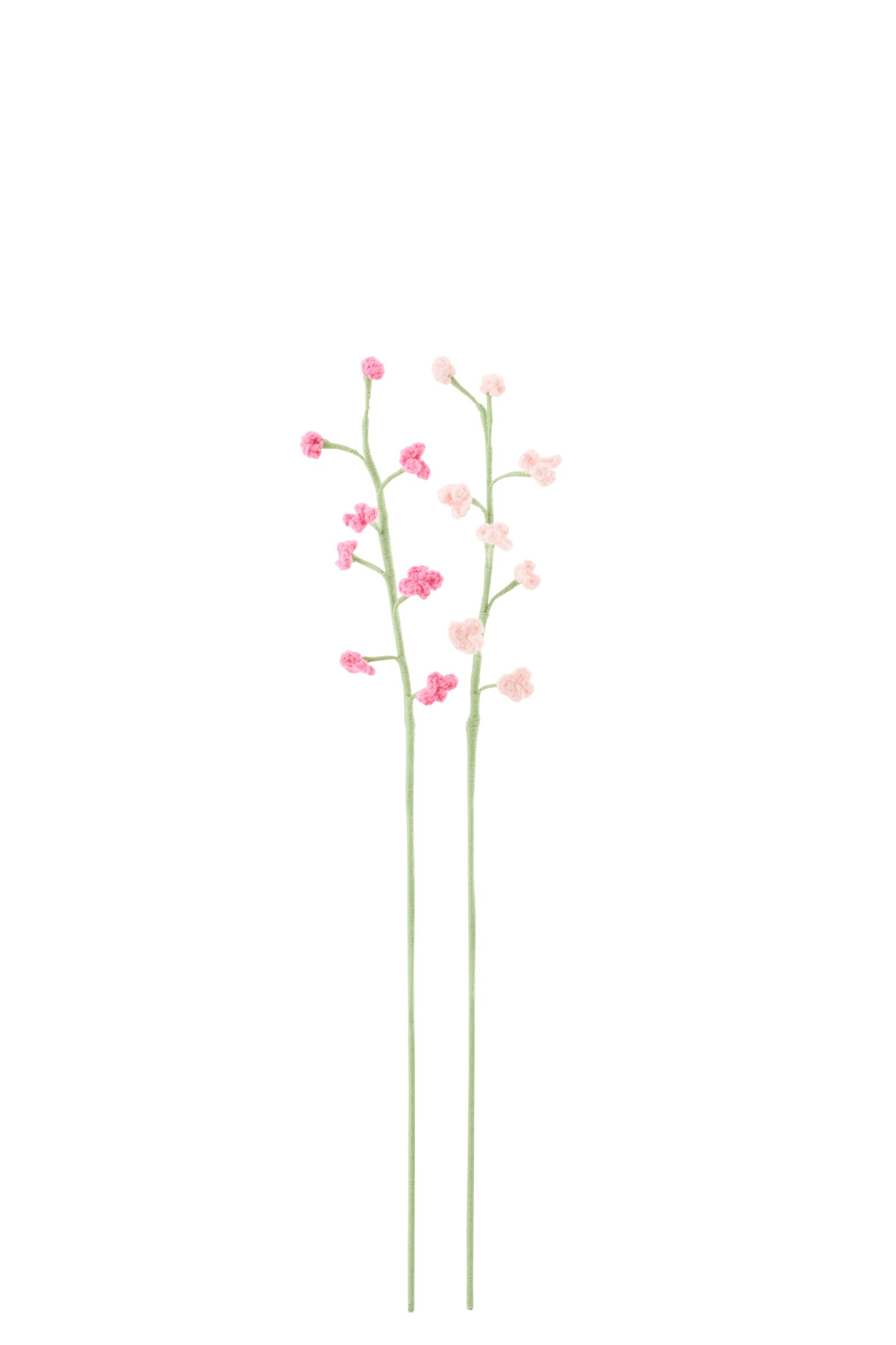 Kunstbloem Trental Polyester Roze - Set van 2