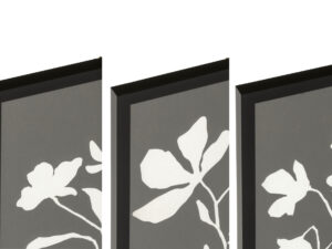 Beeld Prollesta Polystyreen Zwart - Set van 3